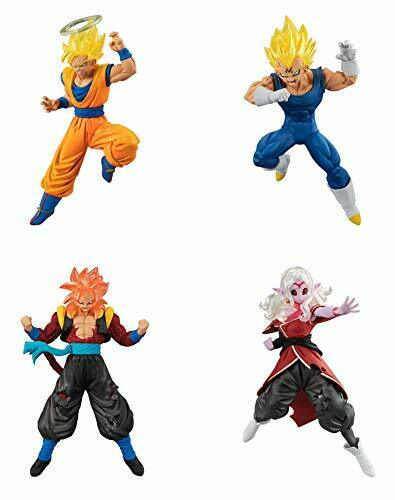 Dragon Ball Super Vs Dragon Ball 14 All 4 Set Goku/gokou Vegeta Gogeta