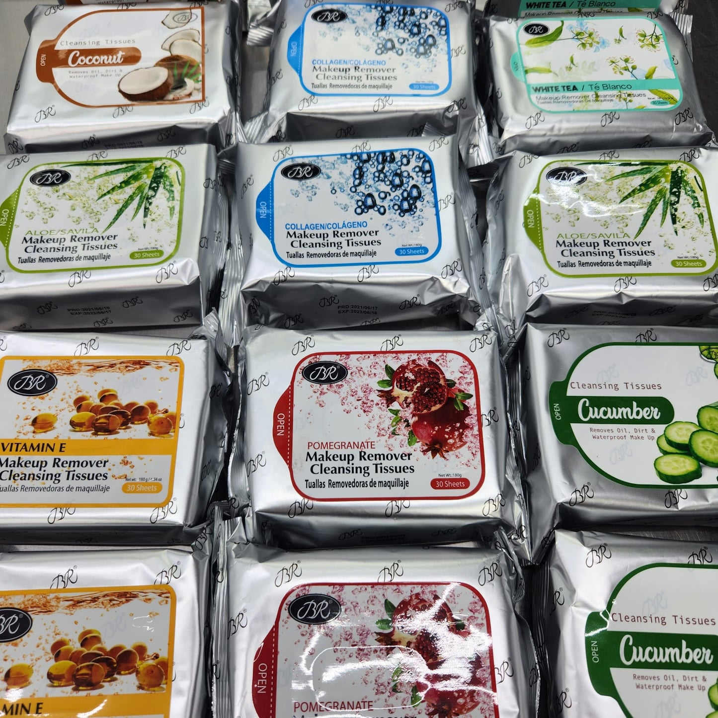 BULK Makeup Wipes - 30 Sheets x 12 packs