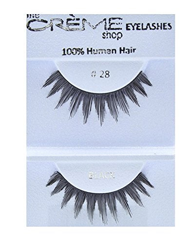 12 packs The Creme Shop 100% Human Hair Eyelashes (#28)