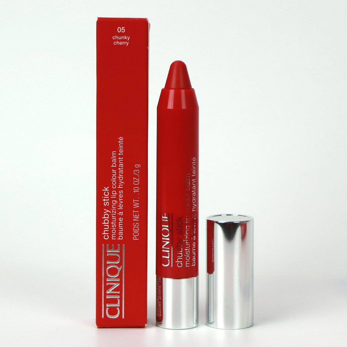 Clinique Chubby Stick, No. 05 Chunky Cherry, 0.10 Ounce