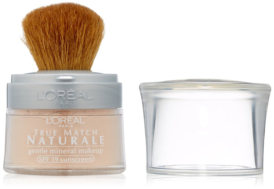 L'Oréal Paris True Match Loose Powder Mineral Foundation, Natural Ivory, 0.35 oz.