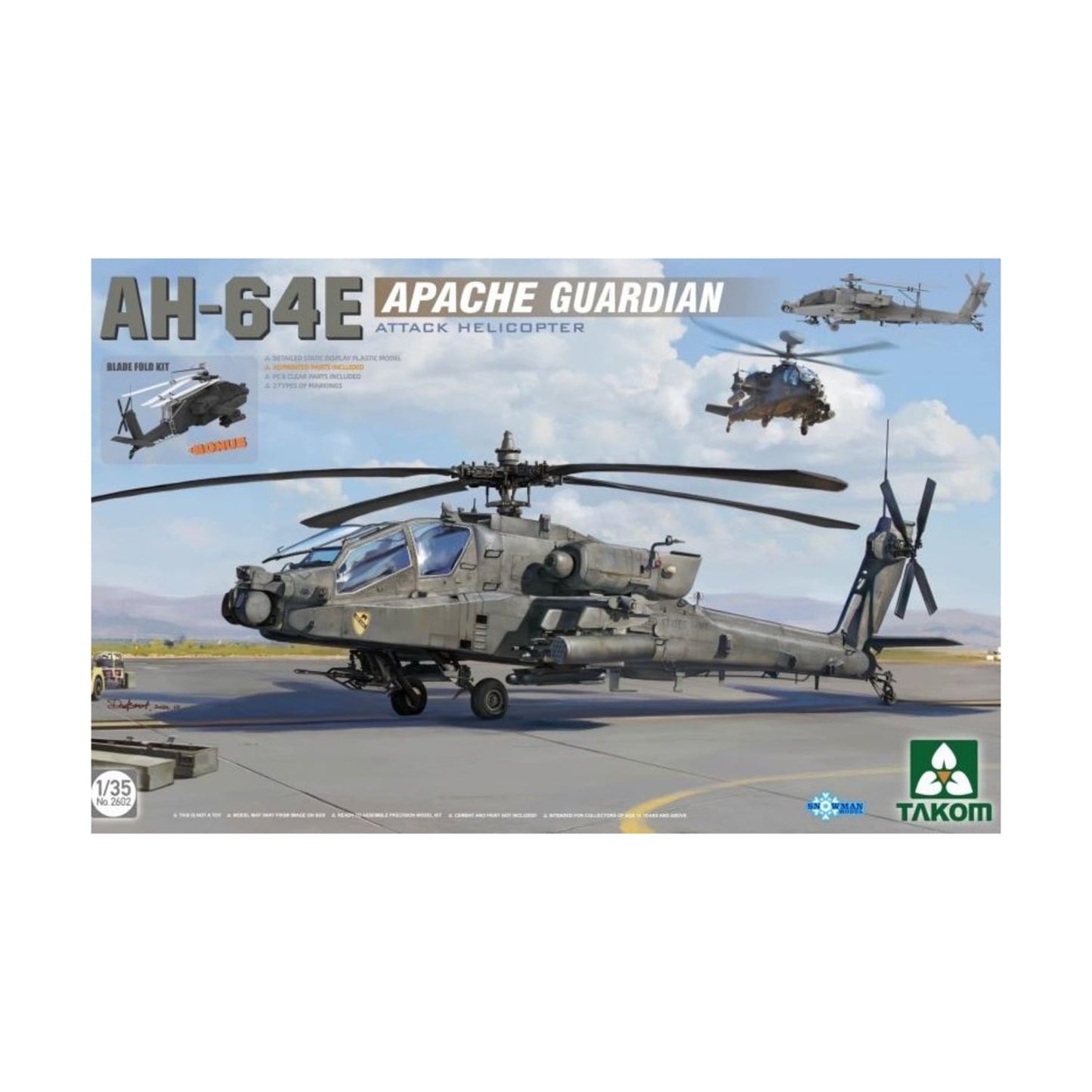 AH-64E Apache Guardian New