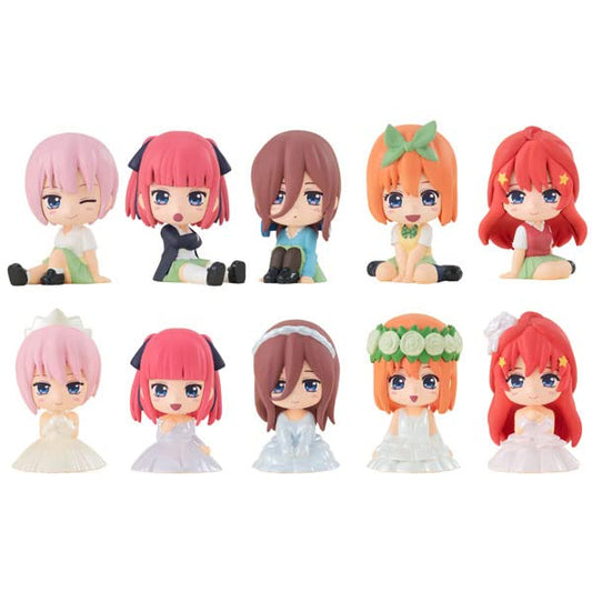 BANDAI CANDY Relacotte Movie The Quintessential Quintuplets 10Pcs Box Candy Toy