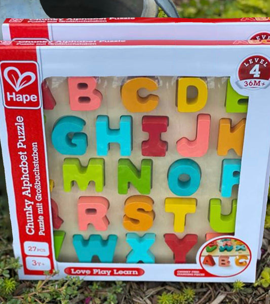 Hape Chunky Alphabet Puzzle